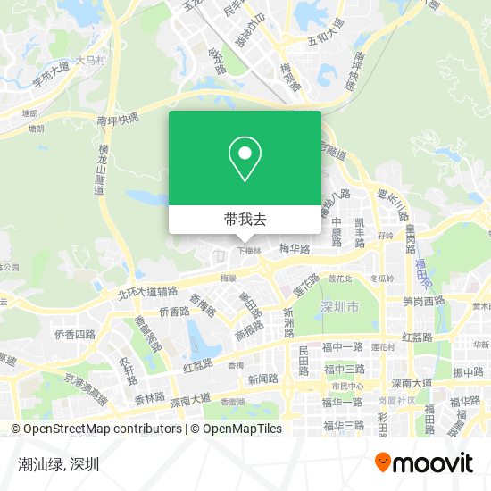 潮汕绿地图