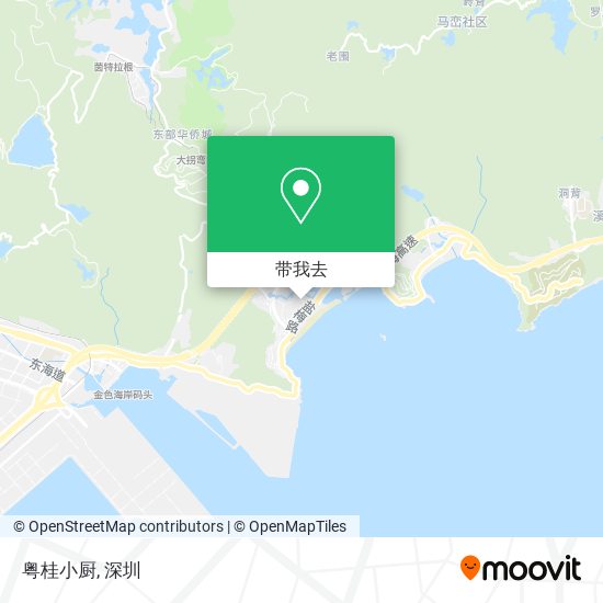 粤桂小厨地图