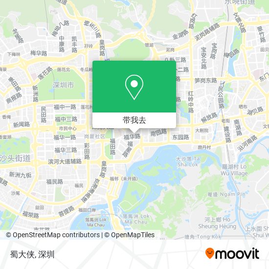 蜀大侠地图
