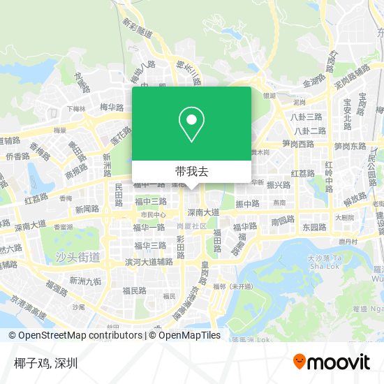 椰子鸡地图