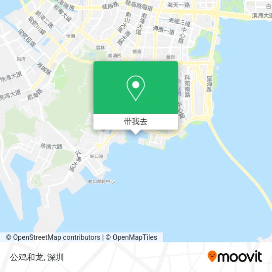 公鸡和龙地图