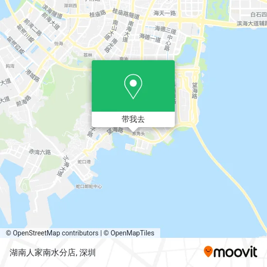湖南人家南水分店地图