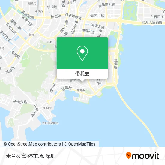 米兰公寓-停车场地图