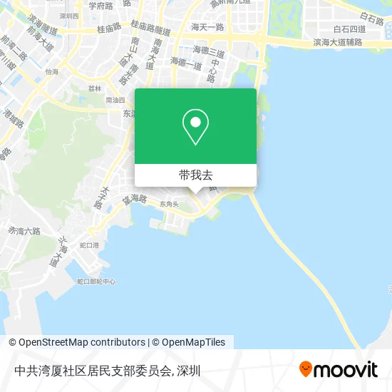 中共湾厦社区居民支部委员会地图