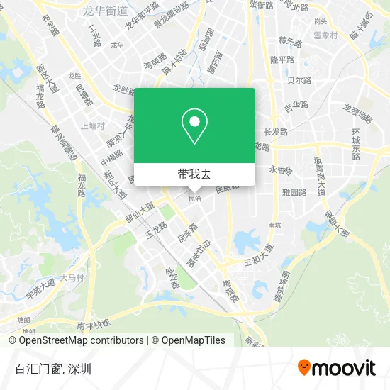 百汇门窗地图
