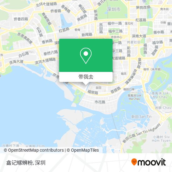 鑫记螺蛳粉地图