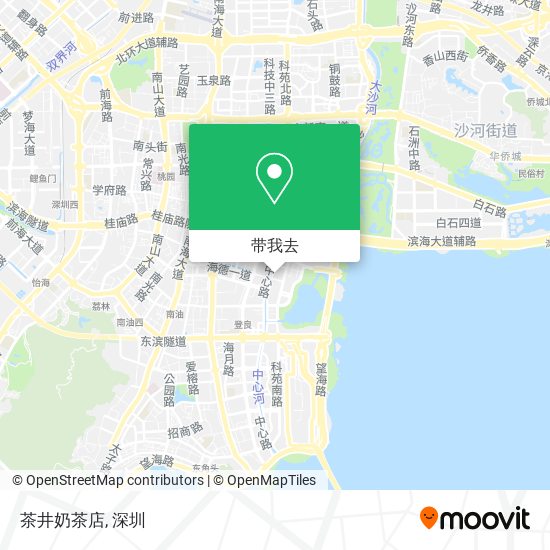 茶井奶茶店地图