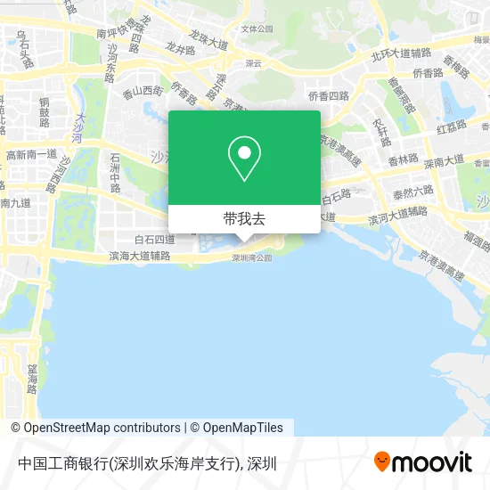 中国工商银行(深圳欢乐海岸支行)地图