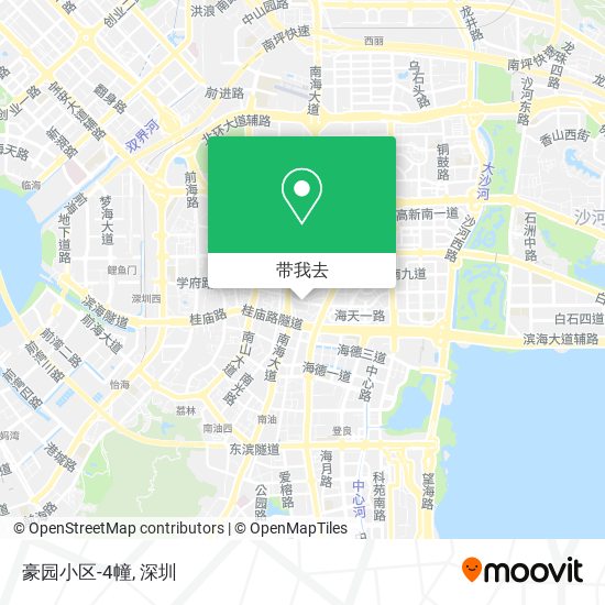 豪园小区-4幢地图