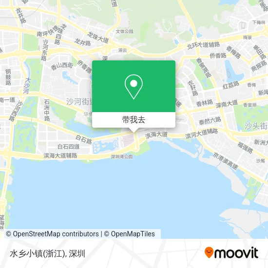 水乡小镇(浙江)地图