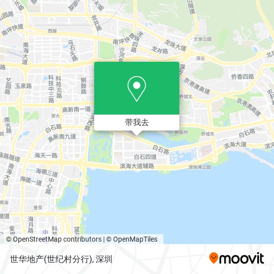 世华地产(世纪村分行)地图