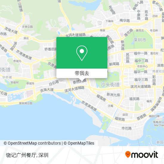 饶记广州餐厅地图