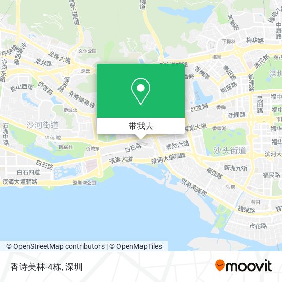 香诗美林-4栋地图