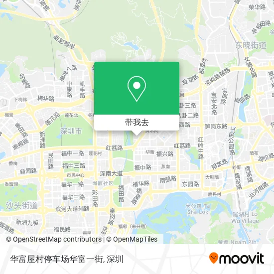 华富屋村停车场华富一街地图