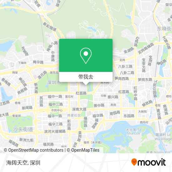 海阔天空地图