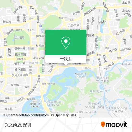 兴文商店地图