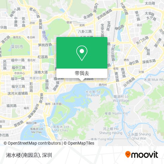 湘水楼(南园店)地图