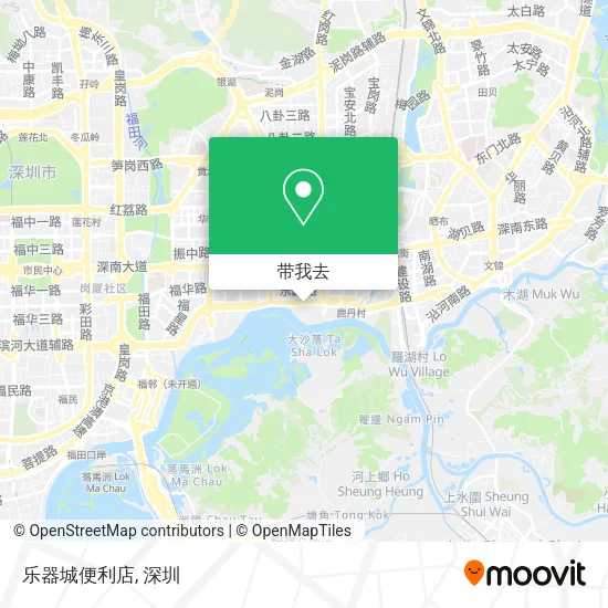 乐器城便利店地图