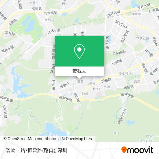 碧岭一路/振碧路(路口)地图