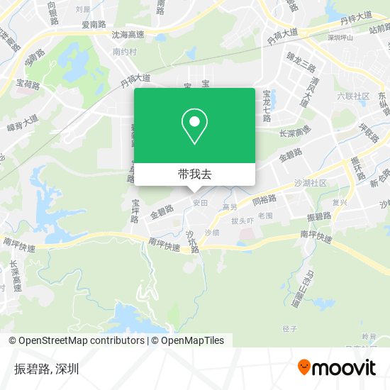 振碧路地图