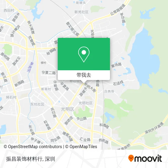 振昌装饰材料行地图