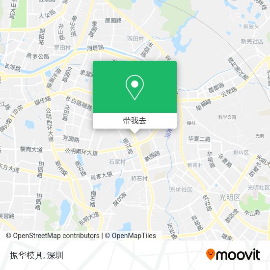 振华模具地图