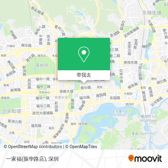 一家福(振华路店)地图