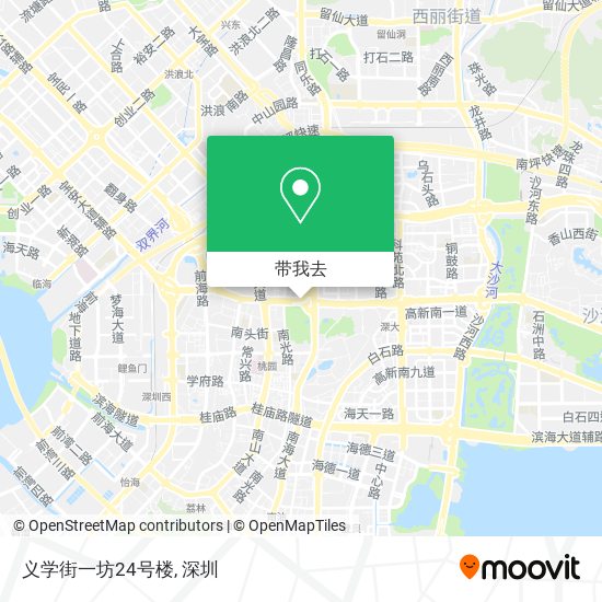 义学街一坊24号楼地图