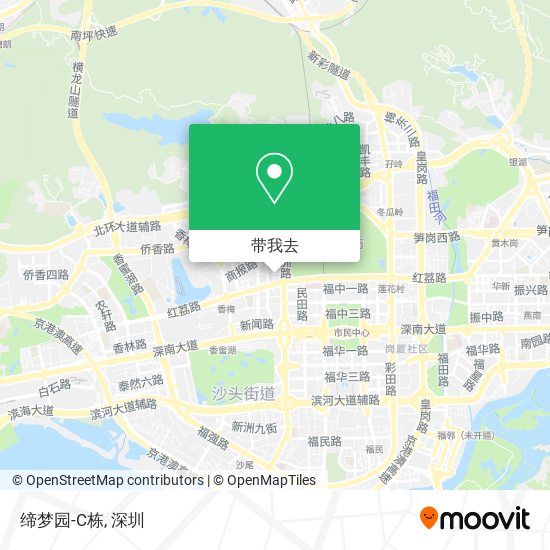 缔梦园-C栋地图