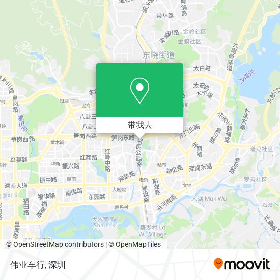 伟业车行地图