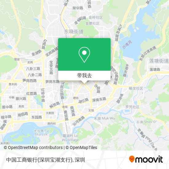 中国工商银行(深圳宝湖支行)地图