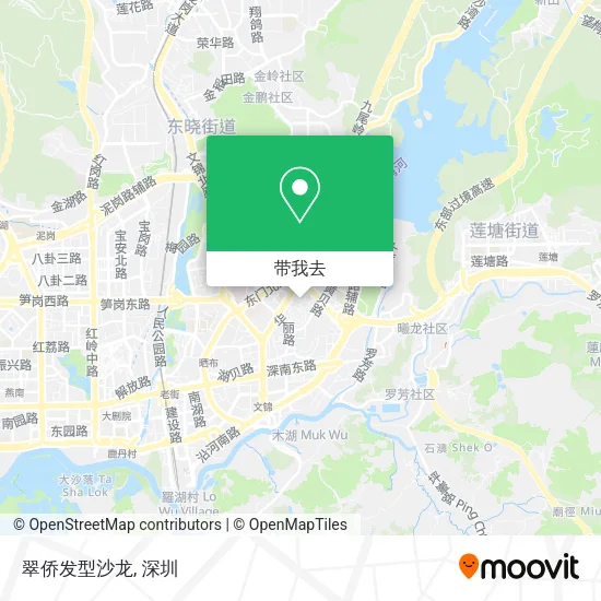 翠侨发型沙龙地图