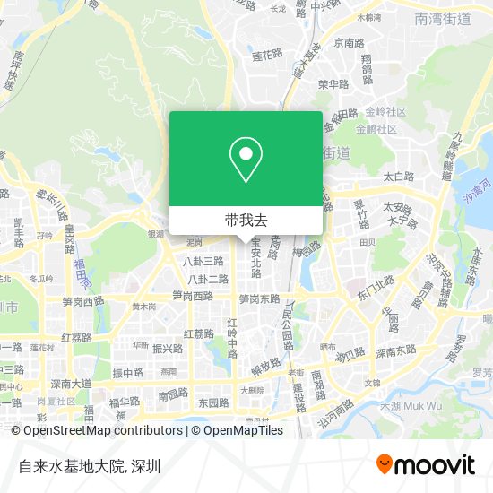 自来水基地大院地图