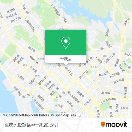 重庆水煮鱼(福华一路店)地图