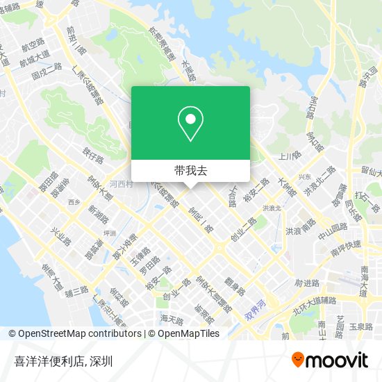 喜洋洋便利店地图