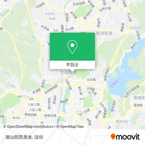 潮汕凯凯美发地图