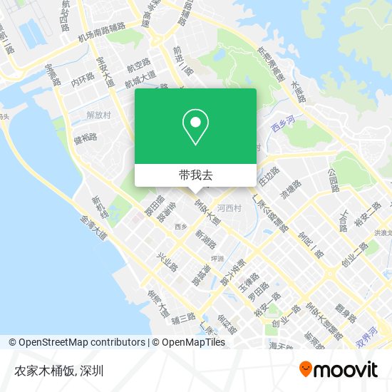农家木桶饭地图