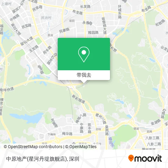 中原地产(星河丹堤旗舰店)地图