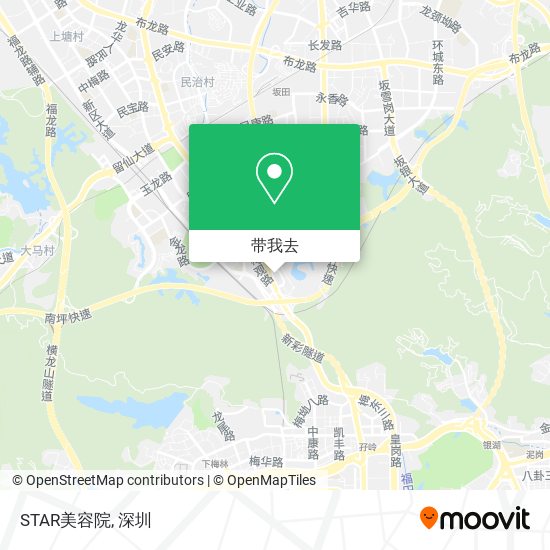 STAR美容院地图
