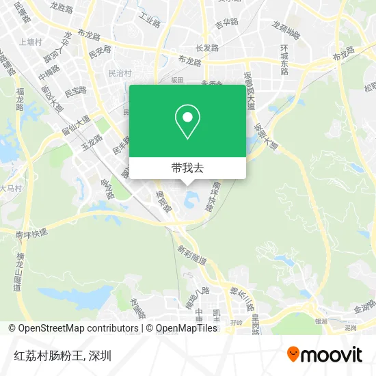 红荔村肠粉王地图