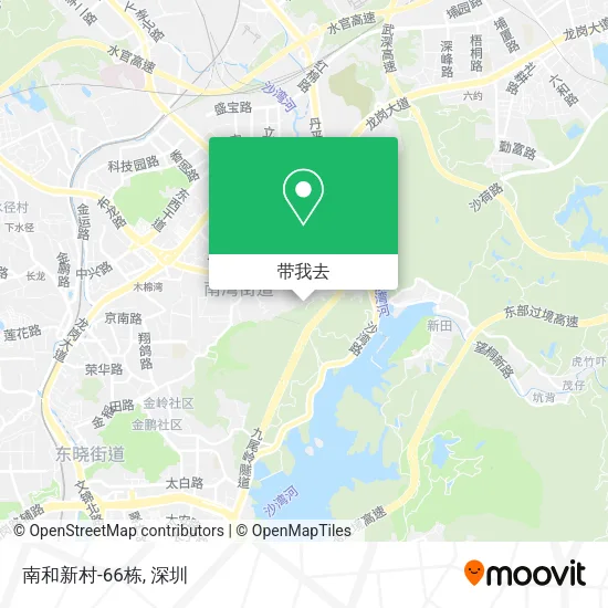 南和新村-66栋地图