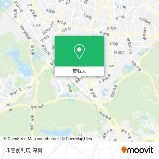 乐意便利店地图