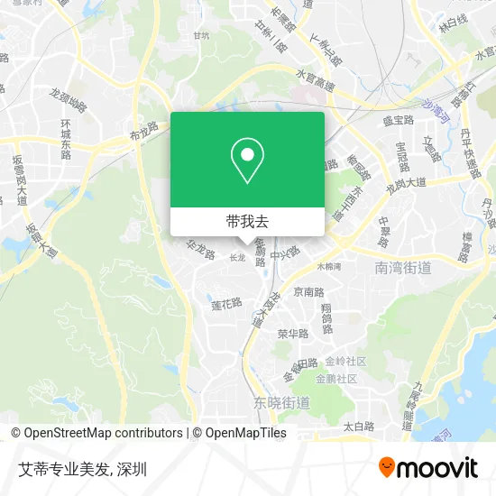 艾蒂专业美发地图