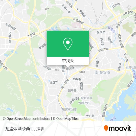龙盛烟酒茶商行地图