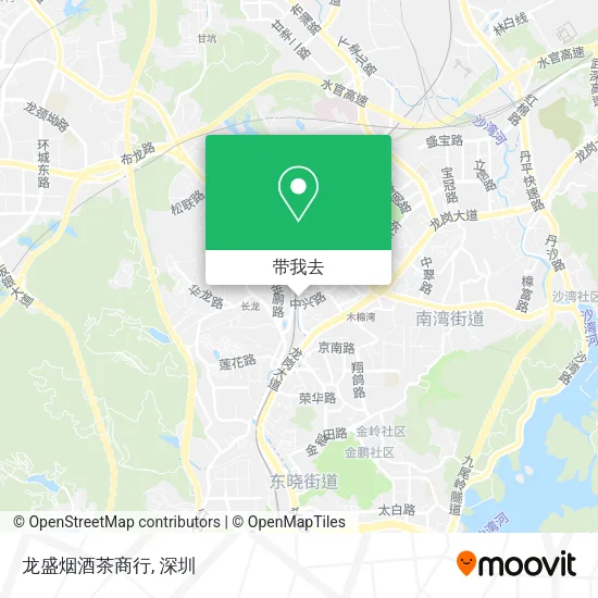 龙盛烟酒茶商行地图