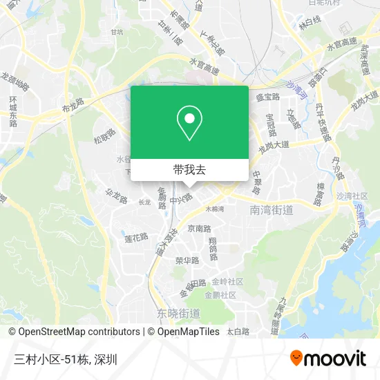 三村小区-51栋地图