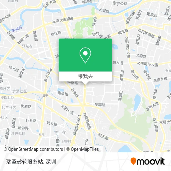 瑞圣砂轮服务站地图