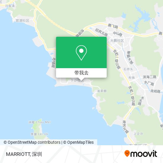 MARRIOTT地图