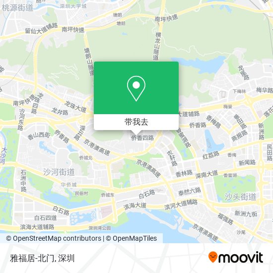 雅福居-北门地图