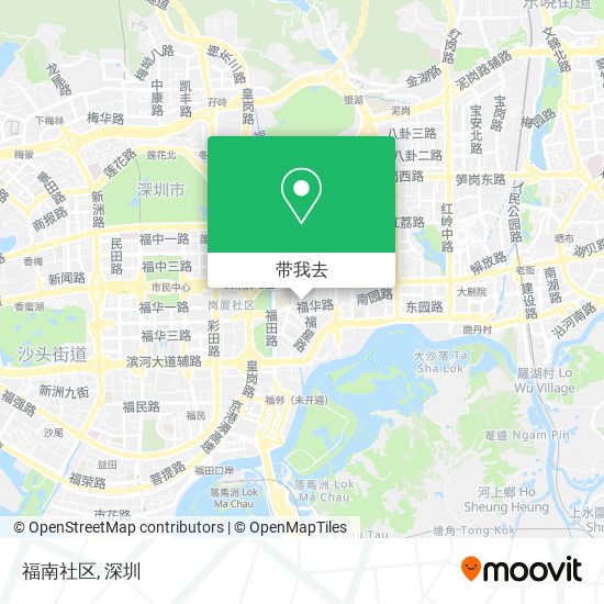 福南社区地图